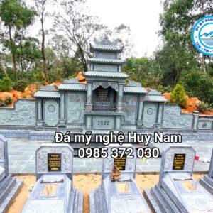 Mộ đá tại chi họ Phan Duy tại Thạch Khê-Thạch Hà-Hà Tĩnh 8 lang mo da xanh reu tai ha tinh 22