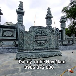 Cuốn thư đá xanh rêu tại chi họ Phan Duy tại Thạch Khê-Thạch Hà-Hà Tĩnh 6 lang mo da xanh reu tai ha tinh 9