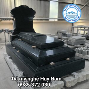 Mẫu Mộ đá Granite tự nhiên nguyên khối MĐ011
