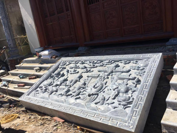 Những mẫu chiếu rồng nhà thờ họ đẹp nhất 2023 4 Đá mỹ nghệ Huy Nam