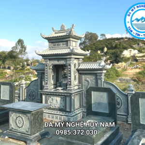 Khuôn viên khu lăng mộ đá đẹp kích thước 10,12×15,4m tại Đức Thọ – Hà Tĩnh 25 AddText 12 15 02.56.08