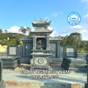 Khuôn viên khu lăng mộ đá đẹp kích thước 10,12×15,4m tại Đức Thọ – Hà Tĩnh 41 AddText 12 15 03.10.17