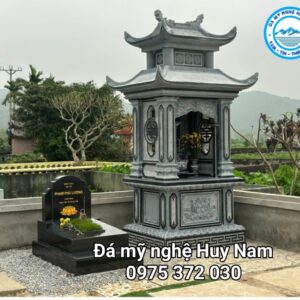 Mẫu lăng thờ đơn 2 mái đẹp