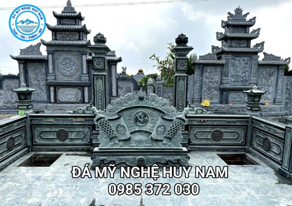 Cuốn thư đá xanh rêu đẹp