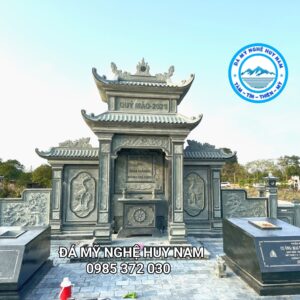 Lầu thờ đá đẹp phù hợp khuôn viên khu lăng mộ có diện tích lớn 7 z5318969199473 320c5d9269434da4ded89c1298106b28