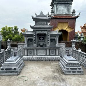 #1 Mẫu Lăng thờ đá tam quan