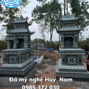 Mẫu Mộ đá 2 mái đẹp giá tốt Mẫu Mộ đá 2 mái đẹp giá tốt