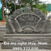 Mẫu Cuốn thư đá cho nhà thờ, khu lăng mộ