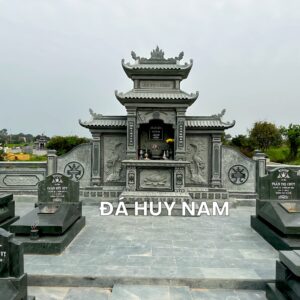 Lăng thờ chung đẹp nhất - Đá mỹ nghệ Huy Nam