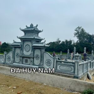 Góc chụp phía sau khu lăng mộ đẹp tại Nghi Lộc - Nghệ an