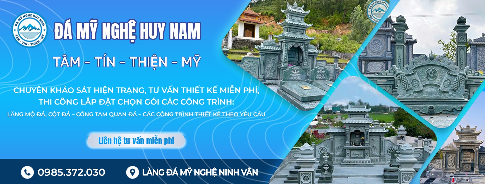 Trang Chủ 168 banner đá mỹ nghệ huy nam 15
