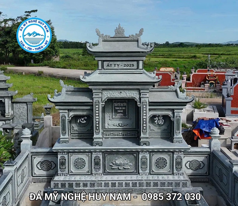 Khu lăng mộ đá kích thước 4,75x7,51 tại Hưng Nguyên - Nghệ An 1 Dự án lăng mộ đá Hưng Nguyên, Nghệ An 9