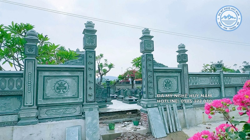 Thi công khu lăng mộ đá tại Hạ Hoà, Phú Thọ 10