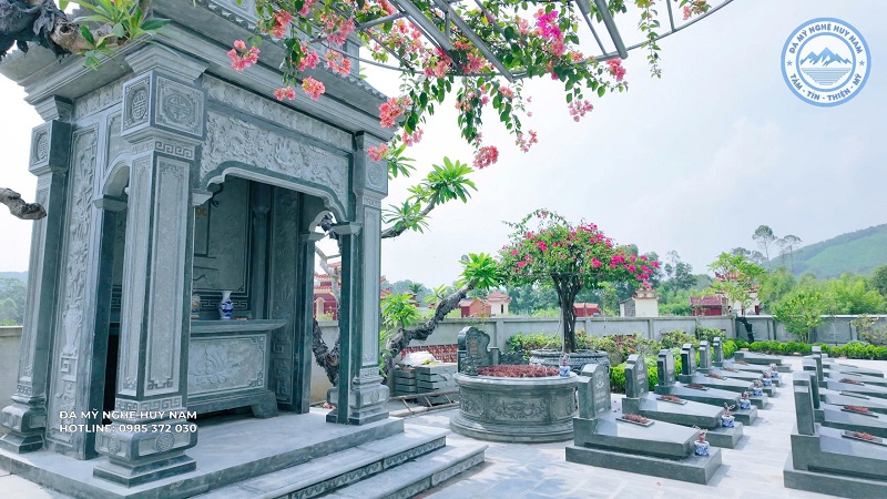 Thi công khu lăng mộ đá tại Hạ Hoà, Phú Thọ 15