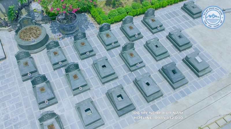 Thi công khu lăng mộ đá tại Hạ Hoà, Phú Thọ 17
