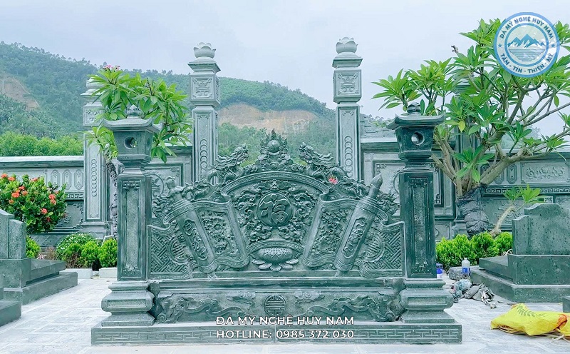 Thi công khu lăng mộ đá tại Hạ Hoà, Phú Thọ 5