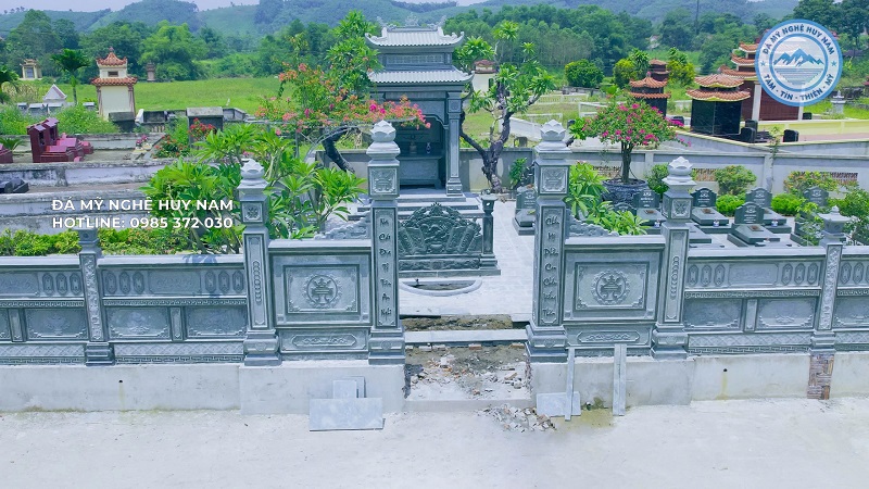 Thi công khu lăng mộ đá tại Hạ Hoà, Phú Thọ 9
