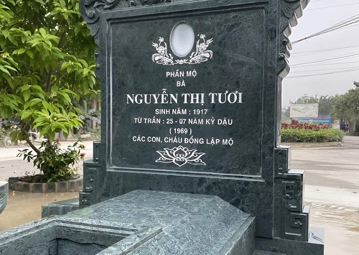 Ý nghĩa của bia mộ